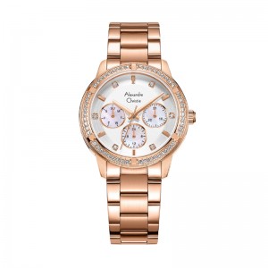 Alexandre Christie AC 2A45 Rosegold White BFBRGSL